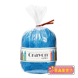 天然混合蠟筆色彩羊毛條 (7色) 