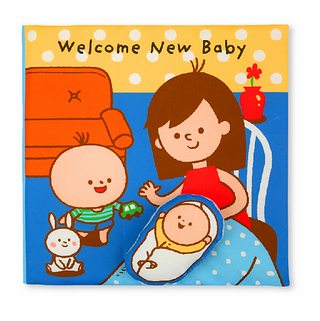 Welcome New Baby 迎接第二個寶貝！(英文布書)