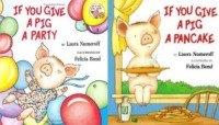 IF YOU GIVE A PIG 系列繪本 2合1