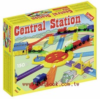 火車調度軌道遊戲組(義大利Quercetti)