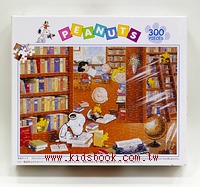 300pcs 史努比午後的圖書館：日本拼圖
