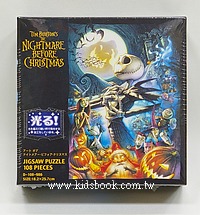 108pcs聖誕夜驚魂 (夜光)：日本拼圖