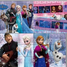 冰雪奇緣(22.24.12pcs)：階梯式日本幼兒拼圖