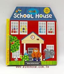 School House角色扮演立體遊戲書