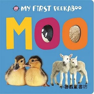 硬頁翻翻、猜謎書：My First Peekaboo: Moo