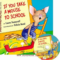 If You Take a Mouse to School (精裝書+CD)