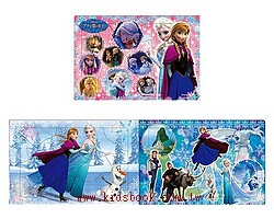 冰雪奇緣─滑冰篇(20.15.10pcs)：階梯式日本幼兒拼圖