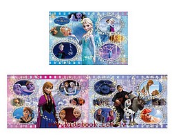 冰雪奇緣─場景篇(25.20.15pcs)：階梯式日本幼兒拼圖