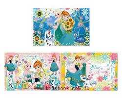 冰雪奇緣─姊妹篇(15.13.9pcs)：階梯式日本幼兒拼圖