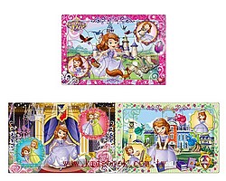 小公主蘇菲亞Ⅰ(15.13.9pcs)：階梯式日本幼兒拼圖
